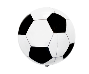geschenkballon orbz fussball 