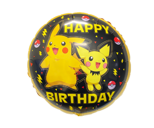 geschenkballon pokemon happpy birthday 