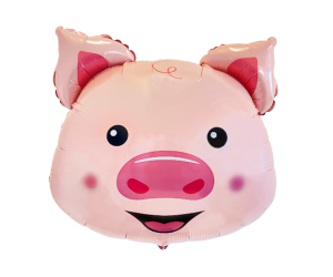 geschenkballon schwein 