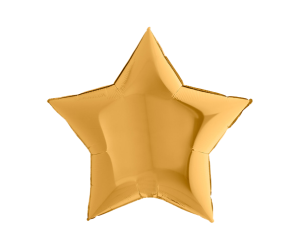 geschenkballon stern gold jumbo 