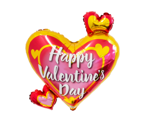 geschenkballon valentine herzchen 