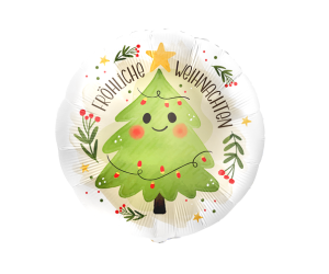geschenkballon weihnachtsbaum 