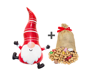 geschenkballon wichtel set 