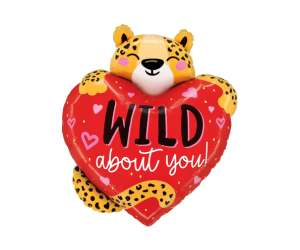 geschenkballon wild about you 