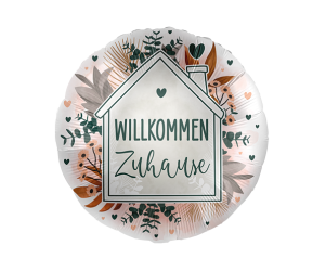 geschenkballon willkommen zuhause 