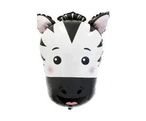 geschenkballon zebra 