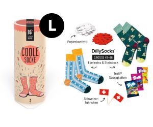 geschenkbombe blopp coole socke lachs inhalt l 