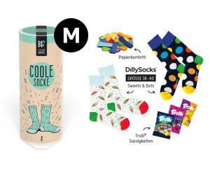 geschenkbombe blopp coole socke tuerkis m 
