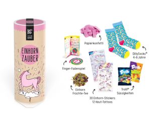 geschenkbombe blopp einhorn inhalt