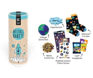 geschenkbombe blopp weltallrakete inhalt