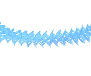 girlande hellblau 