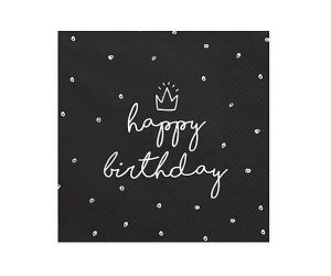 happy birthday crown servietten 1 