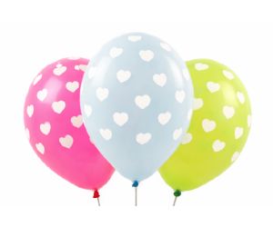 herzchen ballons assortiert 