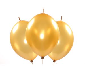 kettenballons gold 1 