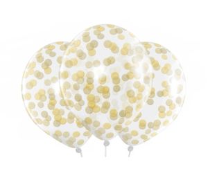 konfettiballons gold be 