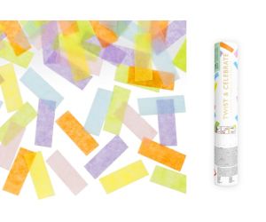 konfettikanone pastell papier mini 