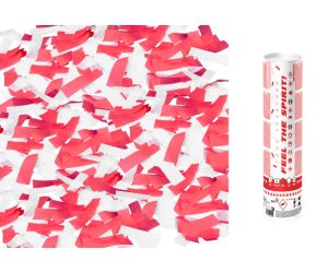 konfettikanone rot weiss 