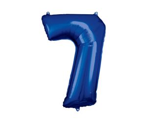 maxi zahl blau 7 