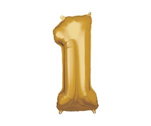 maxi zahl gold 1 