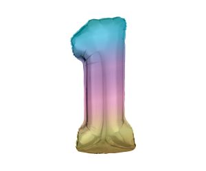 maxi zahl regenbogen 1 