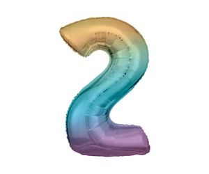 maxi zahl regenbogen 2 