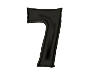 maxi zahl schwarz 7 