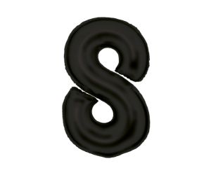 maxi zahl schwarz 8 