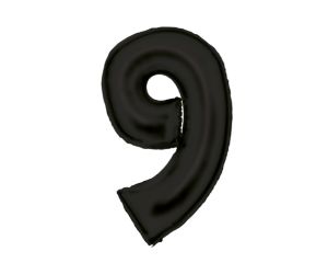 maxi zahl schwarz 9 