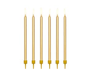 maxikerzen gold 