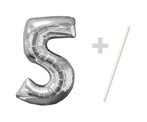 mini folienballon 5 