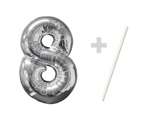 mini folienballon 8 