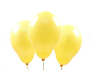 miniballons gelb 1 