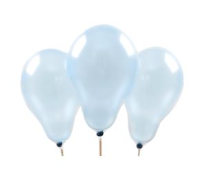 miniballons metallic hellblau 1 