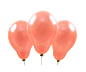 miniballons metallic rosegold 1 