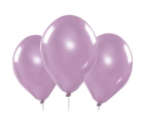 miniballons violett chrome 