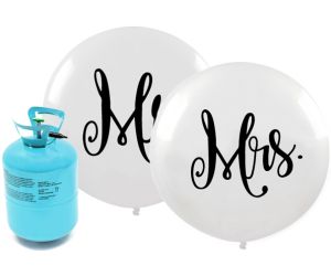 mr mrs set blau 