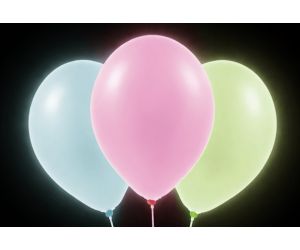 neon ballons assortiert leuchtend 
