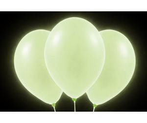 neon ballons gruen leuchtend 