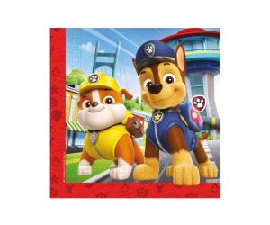 paw patrol heroes servietten 