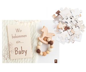 puzzle bekommen ein baby 