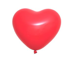 riesenballon herz rot 