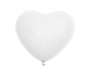 riesenballon herz weiss 1 
