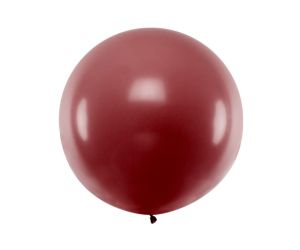 riesenballon weinrot 