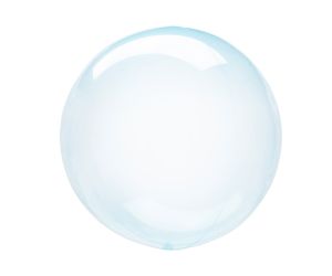 seifenblasen ballon clear blau 