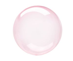 seifenblasen ballon clear rosa 