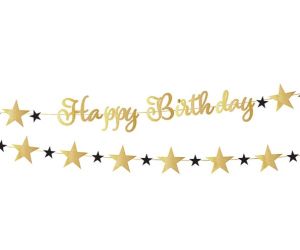 sterne girlande happy birthday starlight 