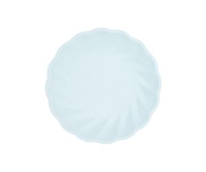 teller midi rund nature hellblau soft h 