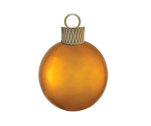weihnachtskugel orbz gold 1 