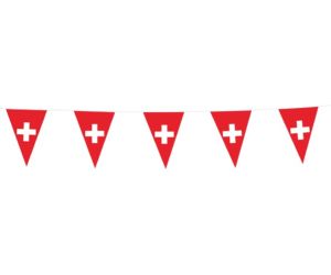 wimpelgirlande schweizerkreuz 