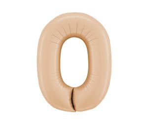 zahl 0 satin beige 